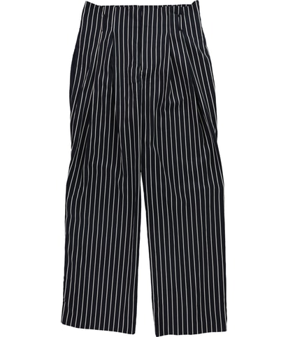 Striped Straight Leg Casual Pants