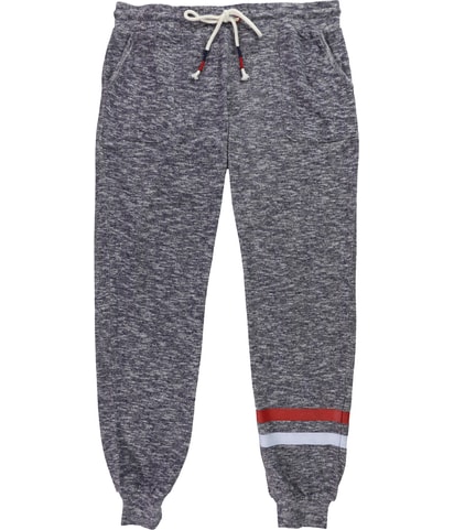 Fleece 2 Striped Pajama Jogger Pants