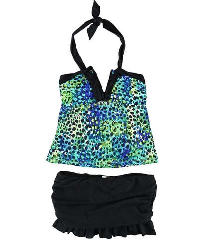 It's A Wrap Ruffled 2 Piece Tankini