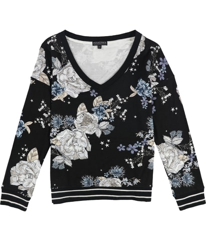 Flowers And Stars Pajama Sweater