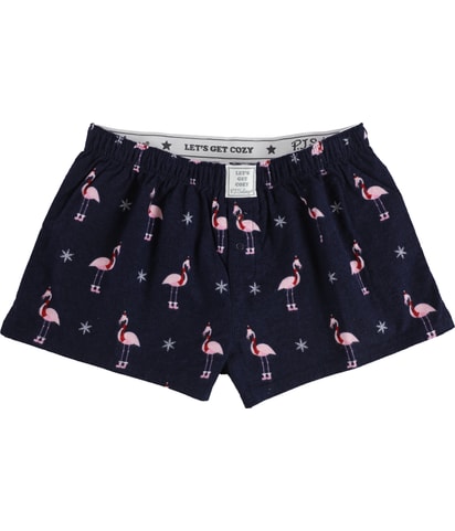 Flamingo Pajama Shorts