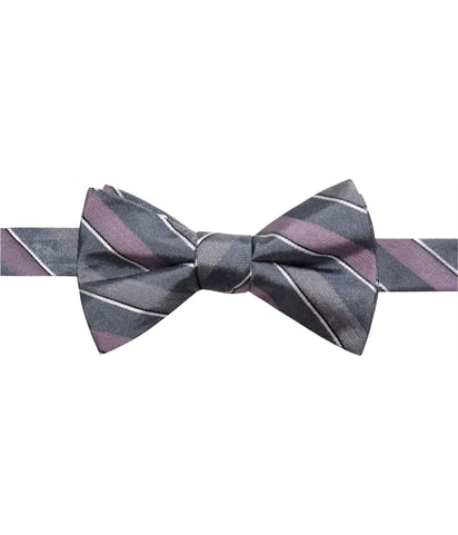Matera Stripe Pre-tied Bow Tie