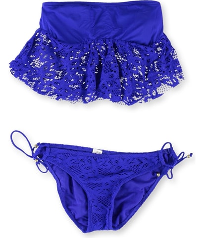 Lace Side Tie 2 Piece Bandeau