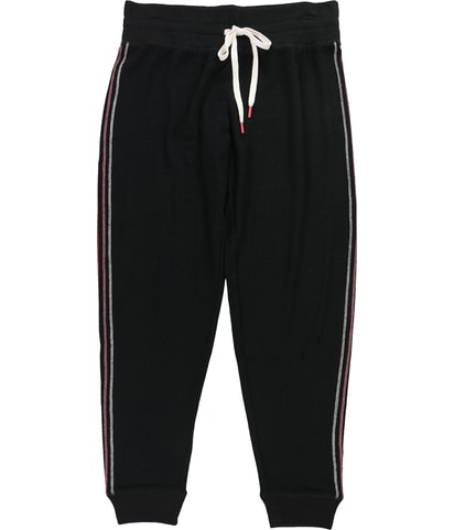 Striped Stitched Sides Pajama Jogger Pants