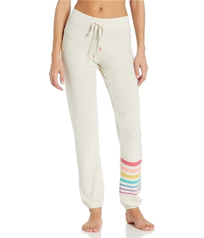 Rainbow Striped Leg Pajama Sweatpants
