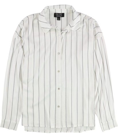Striped Button Down Pajama Tops