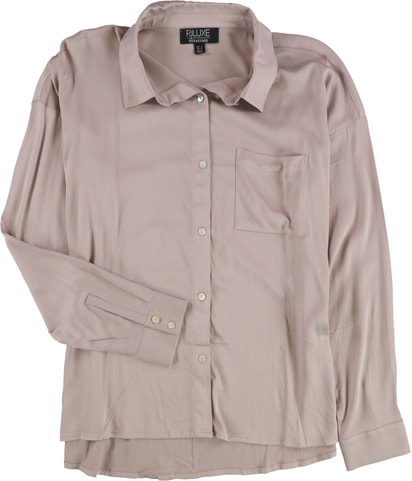 Solid Button Down Pajama Tops