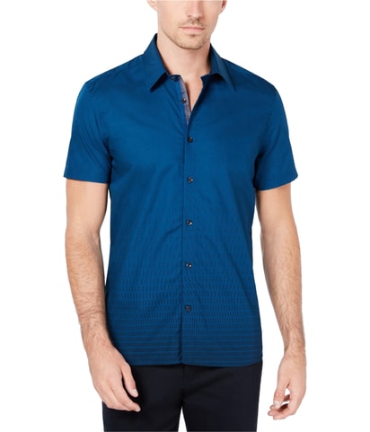 Dash Print Button Up Shirt