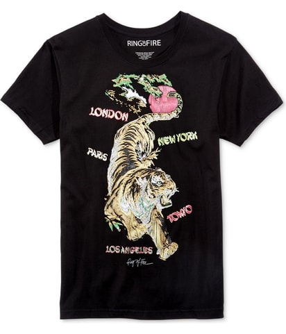 World Tiger Graphic T-Shirt
