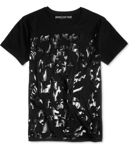 Gel-Print Camo Graphic T-Shirt