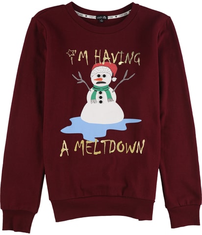 I'm Having A Meltdown Pajama Sweatshirt Top