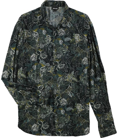 Savana Print Button Up Shirt