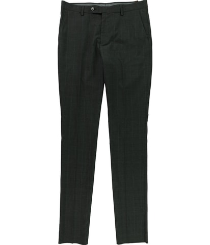 Ben Sherman Windowpane Straight Leg Dress Pant Slacks