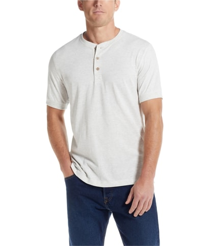 Heathered Henley Shirt