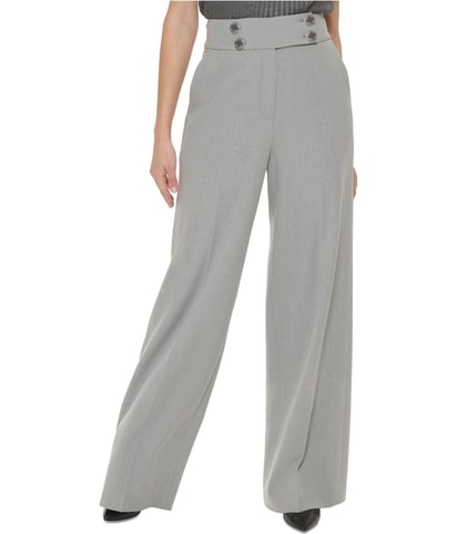 Fit Wide Leg Dress Pants