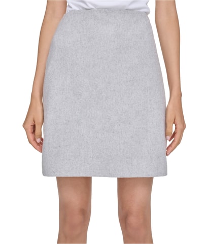 Back-Zip Pencil Skirt