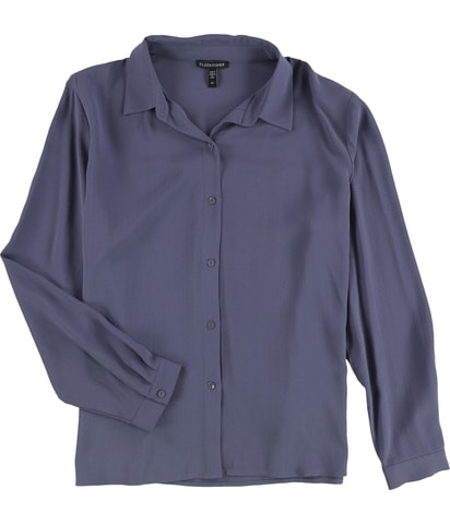 Classic Silk Button Up Shirt