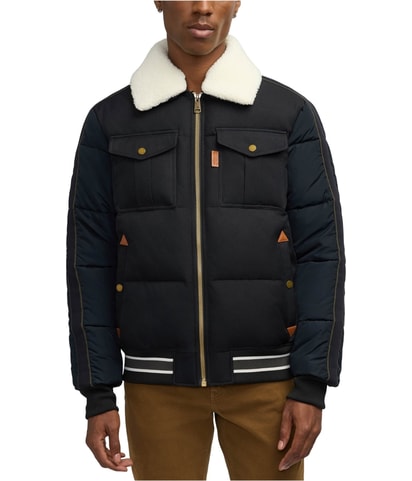 Quilted Aviator Jacket