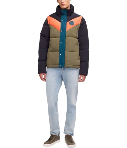Nelleke Colorblock Puffer Jacket
