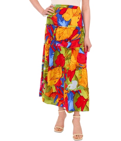 Multi Tiered Maxi Skirt