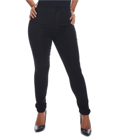 Curvy High Rise Tapered Skinny Jeans