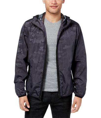 Full Zip Hooded Windbreaker Jacket