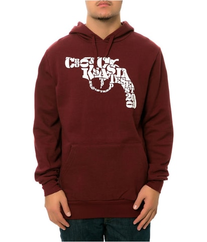 Crooks & Castles The Snub Text Hoodie Sweatshirt