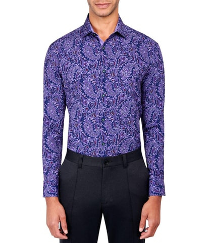 Paisley Performance Button Down Dress Shirt