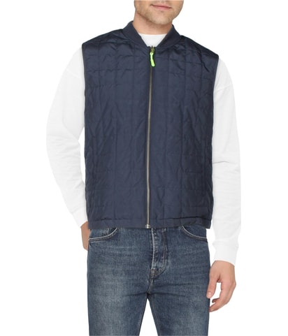 Water Repellant Paisley Reversible Quilted Vest
