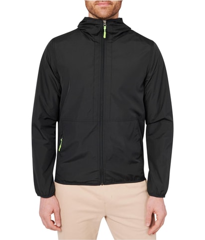 Solid Windbreaker Jacket