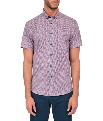 Patterned Button Up Shirt