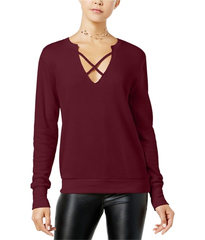 Strappy Front Sweatshirt