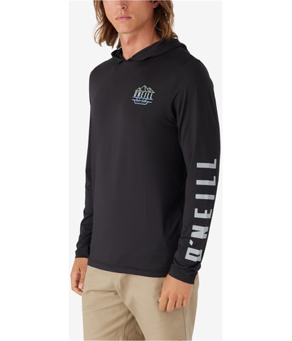 Collarless Hoodie Sweatshirt