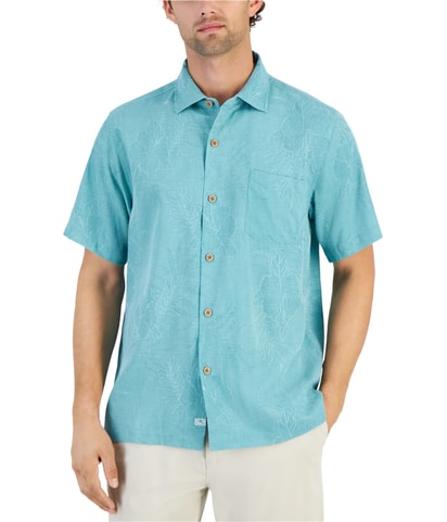 Palms Printed Button Up Shirt