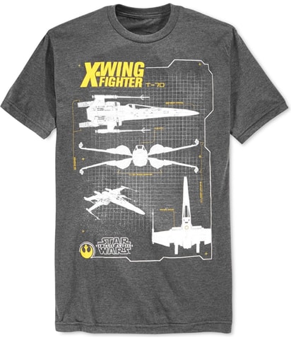 X-Wing Fighter Graphic T-Shirt