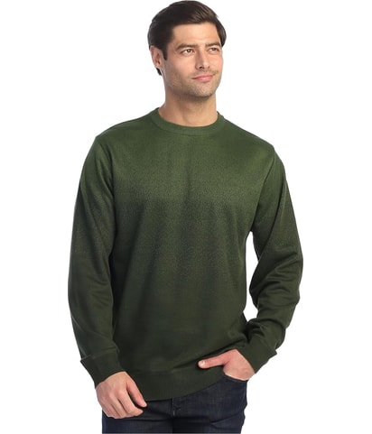 Jacquard Pullover Sweater