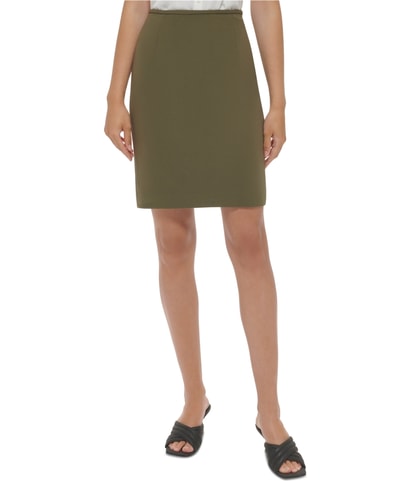 Scuba Crepe Pencil Skirt