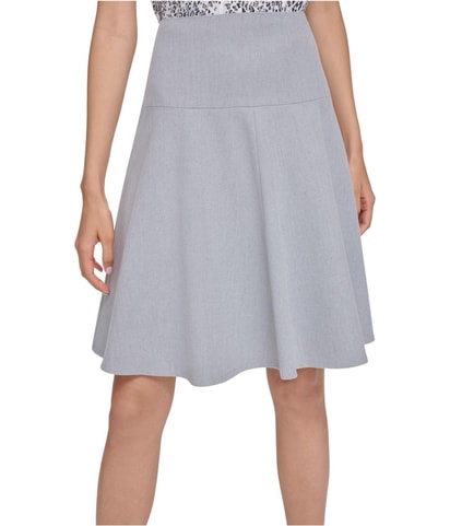 Ruffled Hem A-line Skirt