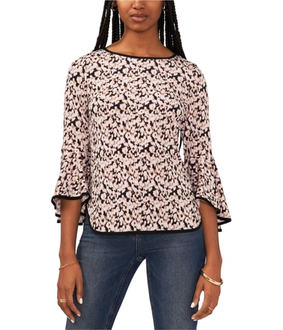 Print Knit Blouse