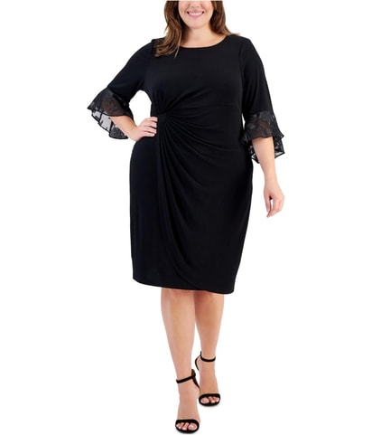 Solid Sheath Dress