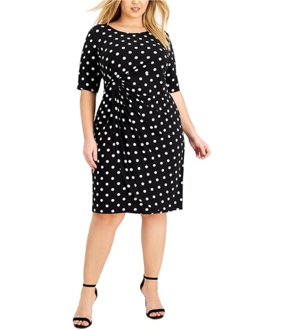 Printed Sheath Dress
