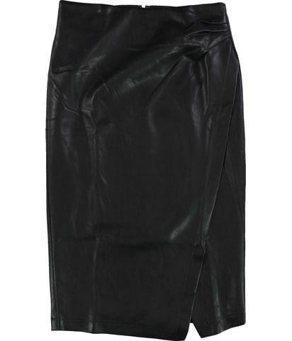 vegan leather Wrap Skirt