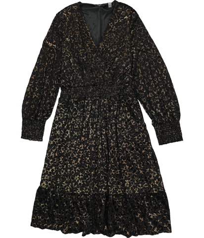 Velvet Fit & Flare Dress