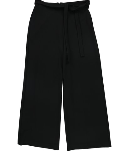 Twill Crepe Wide Leg Casual Pants