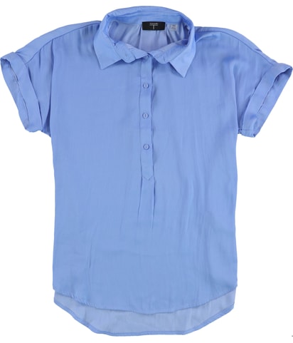 Solid Tunic Blouse