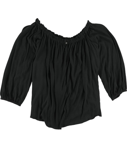 terra & sky Ruched Off the Shoulder Blouse