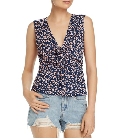 Animal Print Tank Top