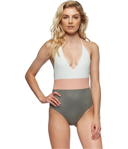 Chase One Piece Halter Top Swimsuit