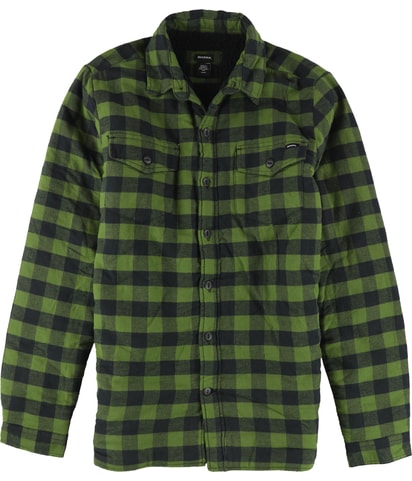 Fleece Plaid Shirt Jacket