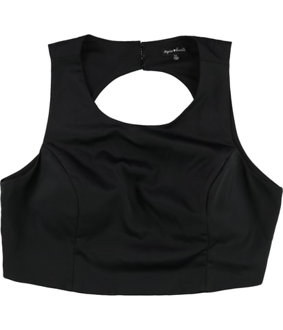 Open Back Knit Blouse
